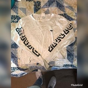 VSPINK Cropped Long Sleeve